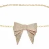 Soft Bow Belt Champagne