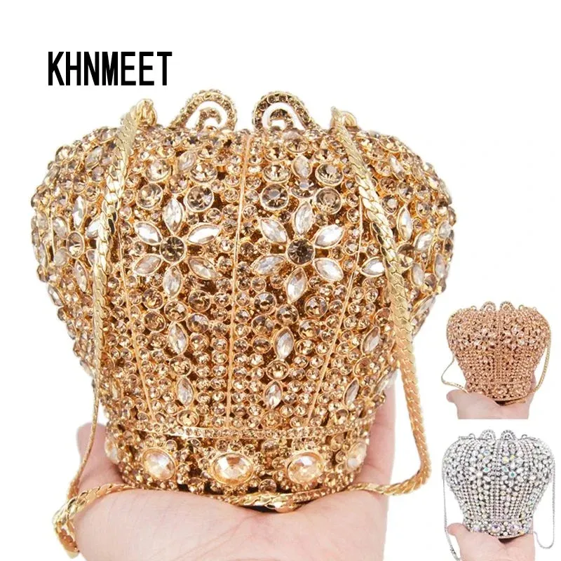 KHNMEET Stylishly Cute Crystal Bags